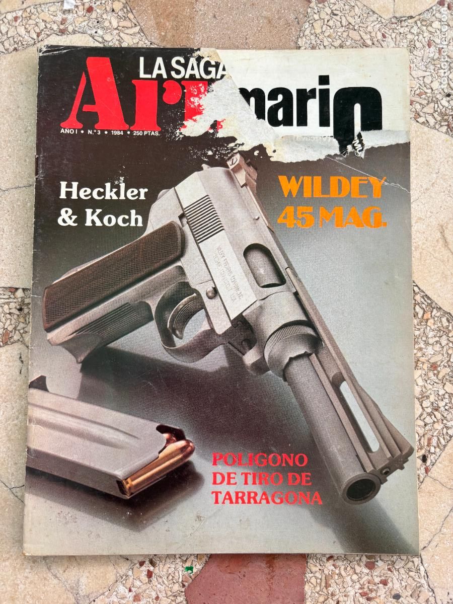 Militaria: LA SAGA DE LAS ARMAS N&ordm; 3. MARLIN SPORTER 444. CALIBRE 30 HERRET. PISTOLA LAHTI. FEINWERKBAU.