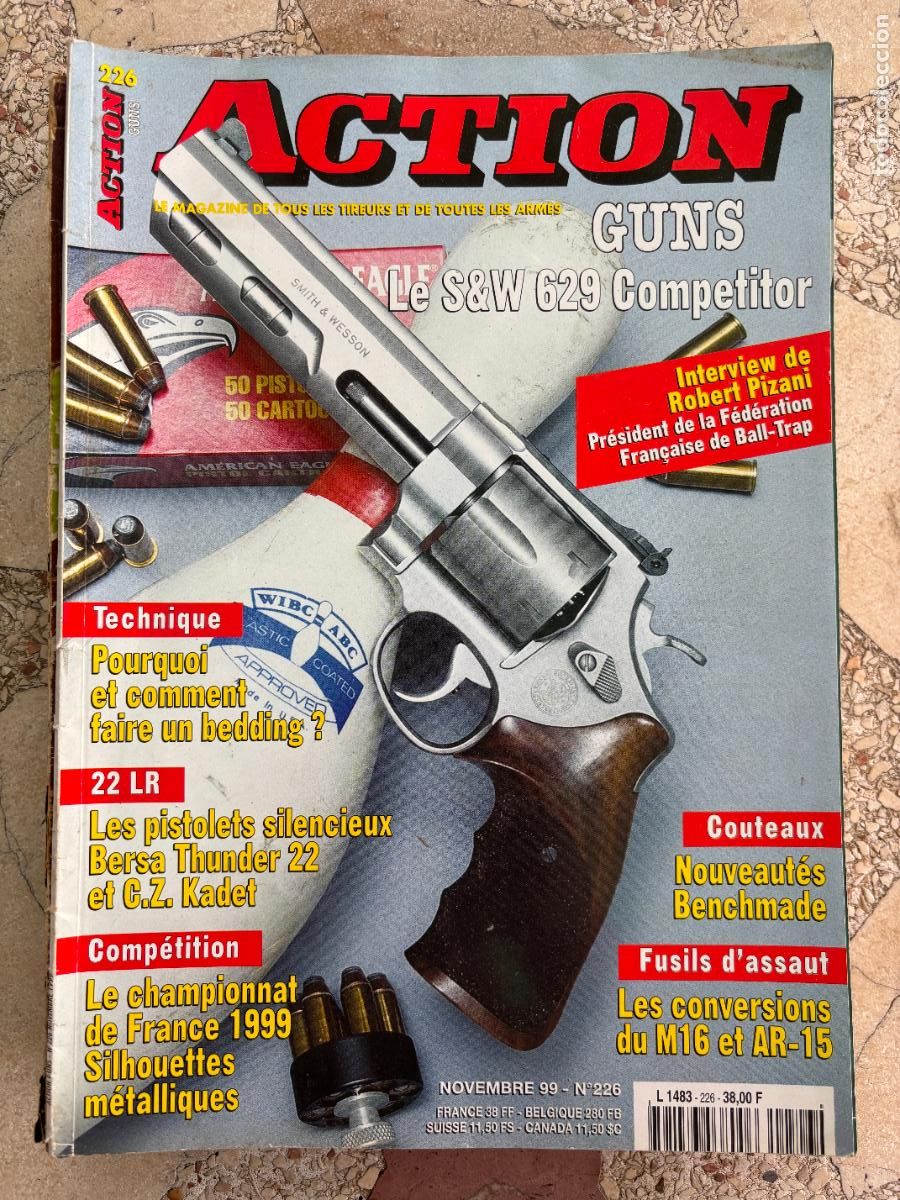 Militaria: ACTION N&ordm; 226. FUSIL M16 Y AR-15. S&W 629. WZ 63. BERSA THUNDER 22.