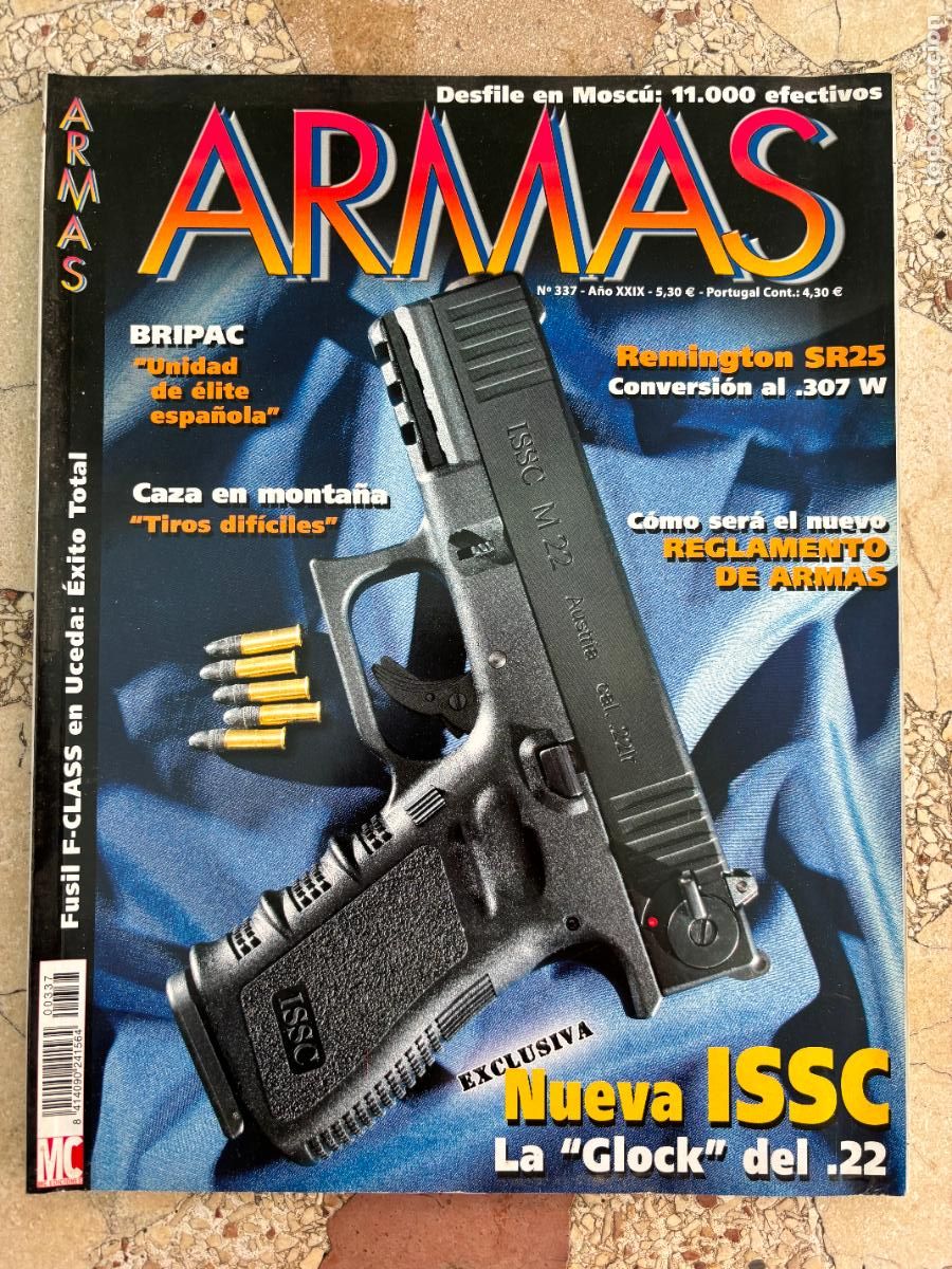 Militaria: ARMAS N&ordm; 337. ISSC. REMINGTON SR25. BRIPAC. FUSIL F-CLASS. UCEDA 300. FUSIL G36CV.