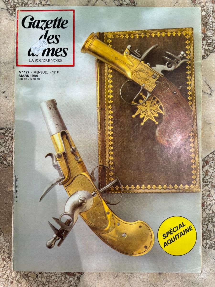 Militaria: GAZETTE DES ARMES N&ordm; 127 A&Ntilde;O 1984. SMITH AND WESSON MODELE 459. DAGUE COMANDO.