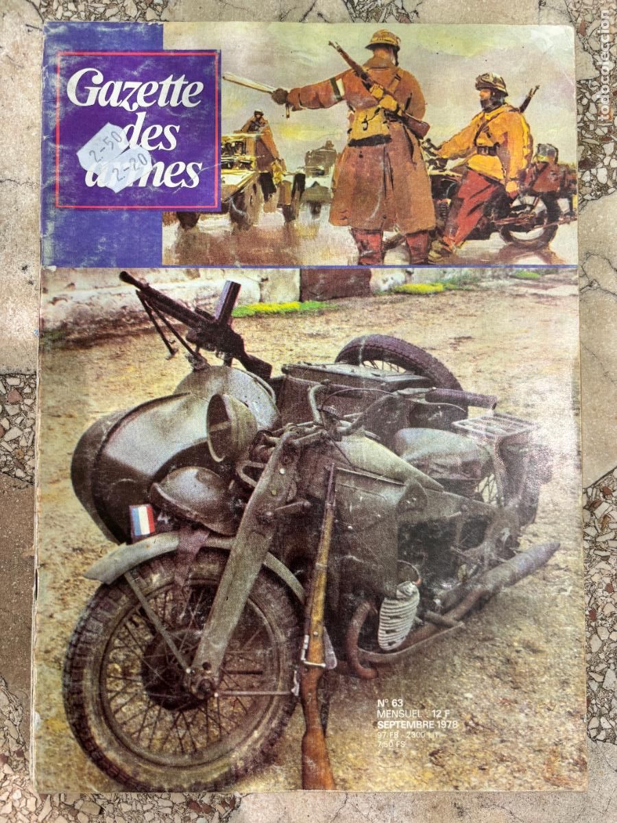 Militaria: GAZETTE DES ARMES N&ordm; 63 A&Ntilde;O 1978. STEYR 1 COUP. BAIONETTES. KUKRIS MACHETTE. FUSIL MARTINI-HENRY.