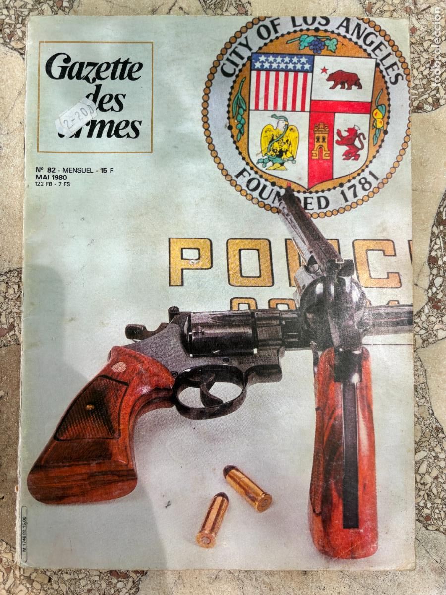 Militaria: GAZETTE DES ARMES N&ordm; 82 A&Ntilde;O 1980. SMITH & WESSON 25-5. PISTOLETS MULTICANONN&Eacute;S. MANCEAUX-VIEILLARD.