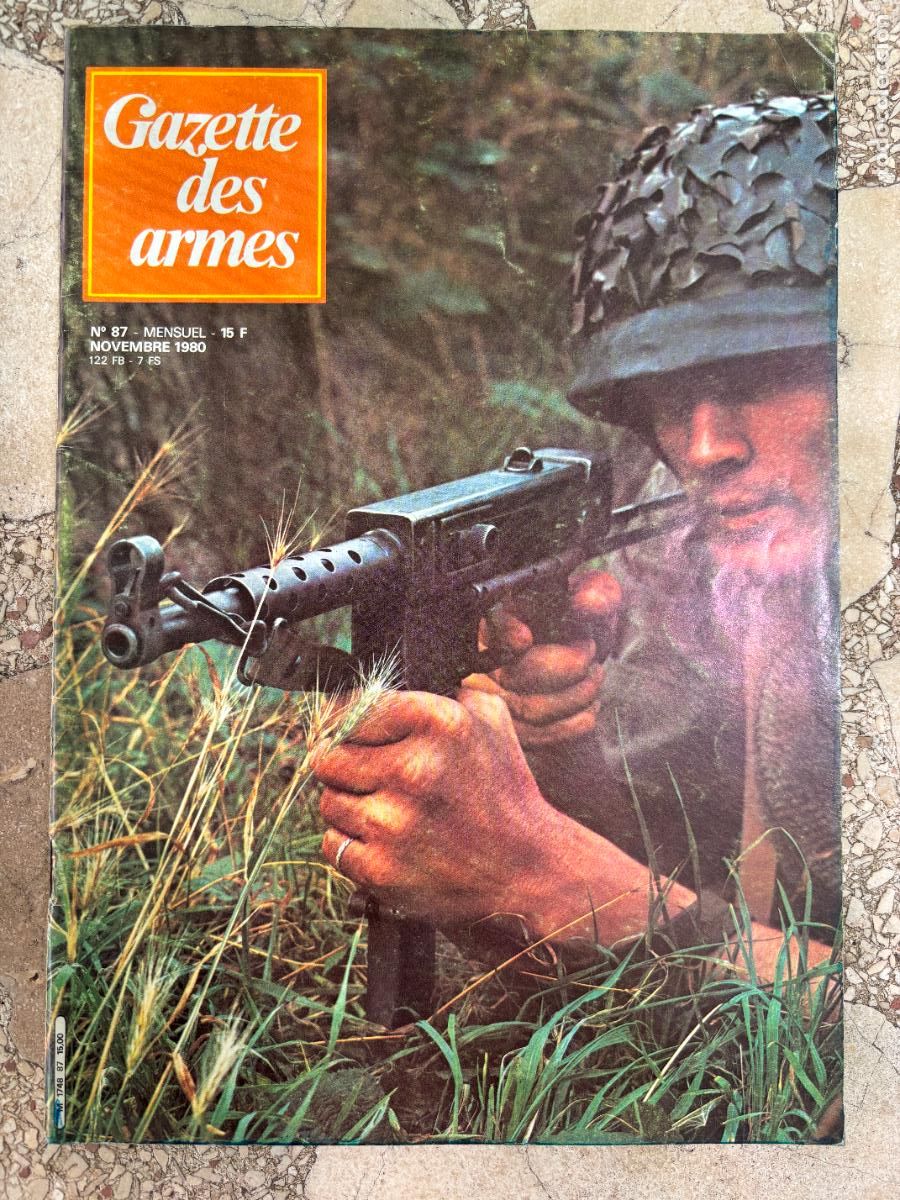 Militaria: GAZETTE DES ARMES N&ordm; 87 A&Ntilde;O 1980. BAIONETTES POLONAISES 1922. CARABINE STANDARD GRUNING & ELMIGER.