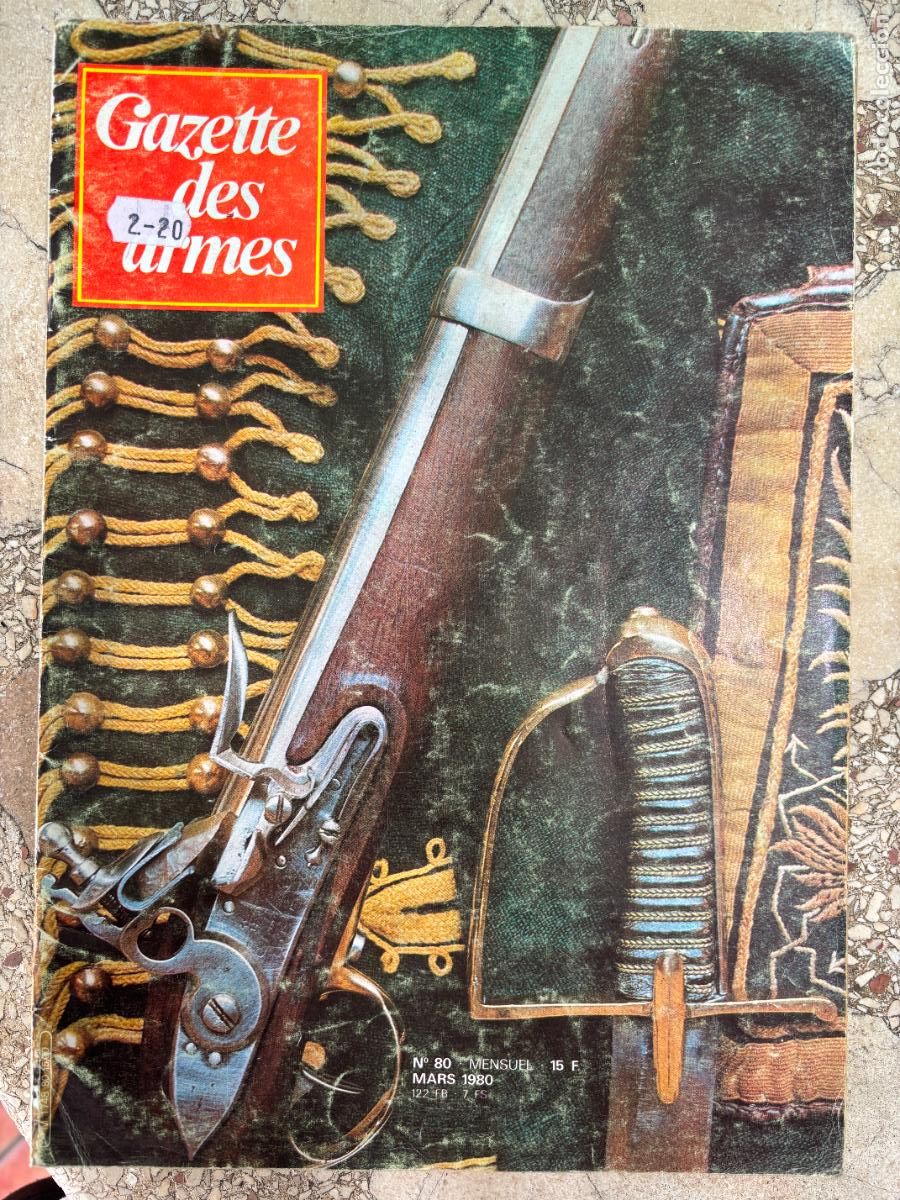 Militaria: GAZETTE DES ARMES N&ordm; 80 A&Ntilde;O 1980. 340 SCHNEIDER. CARABINE SAUER 80. DEUX FSA FRAN&Ccedil;AIS.