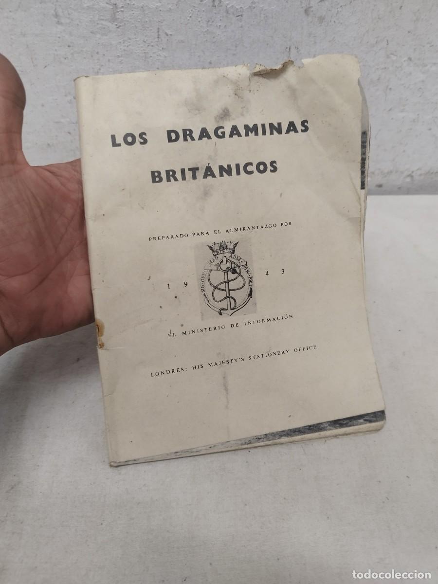 Militaria: Revista militar los dragaminas Brit&aacute;nicos 1943. Epoca segunda guerra mundial.