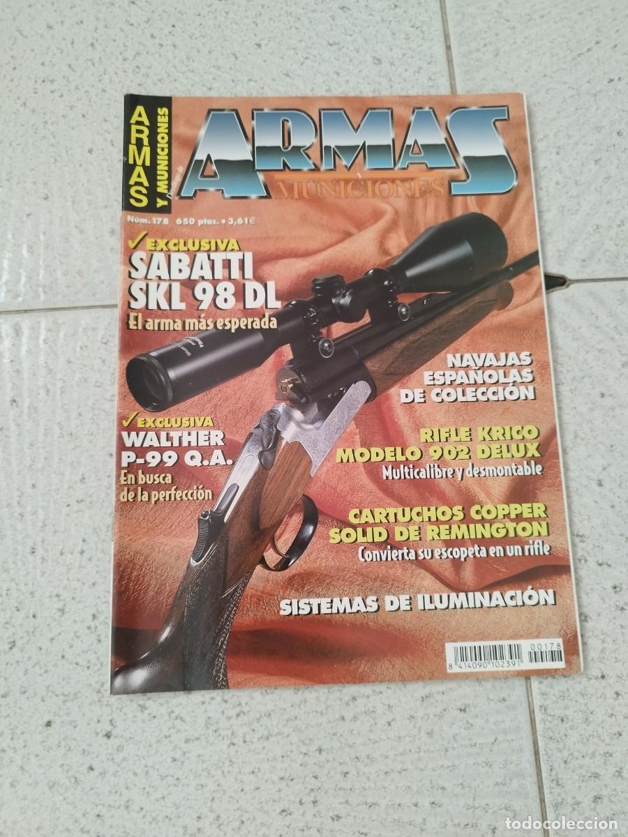 Militaria: Revista dec&aacute;logo armas y municiones N&ordm; 177. Remigton etron X, pistolas aeron de BRNO.