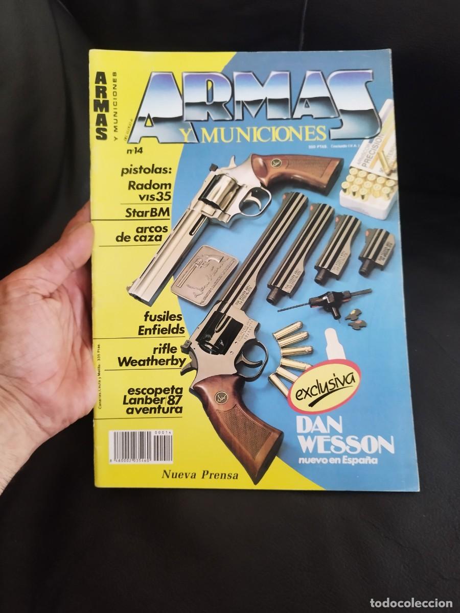 Militaria: Revista dec&aacute;logo armas y municiones N&ordm; 14. Pistolas Random vis33, starBM, arcos de caza.