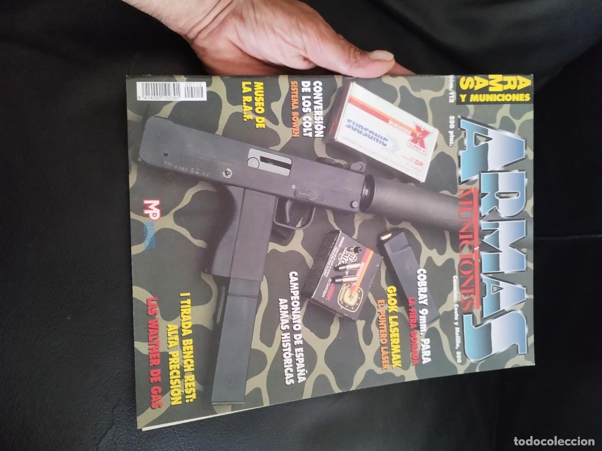 Militaria: Revista dec&aacute;logo armas y municiones N&ordm; 112. Cobray 9mm, Glok lasermak.