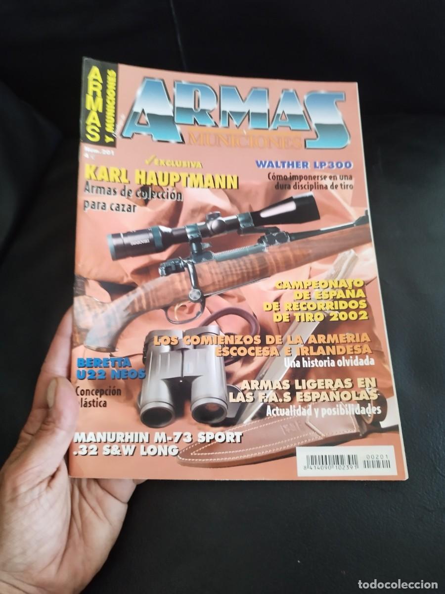 Militaria: Revista dec&aacute;logo armas y municiones N&ordm; 201. Karl Hauptmann