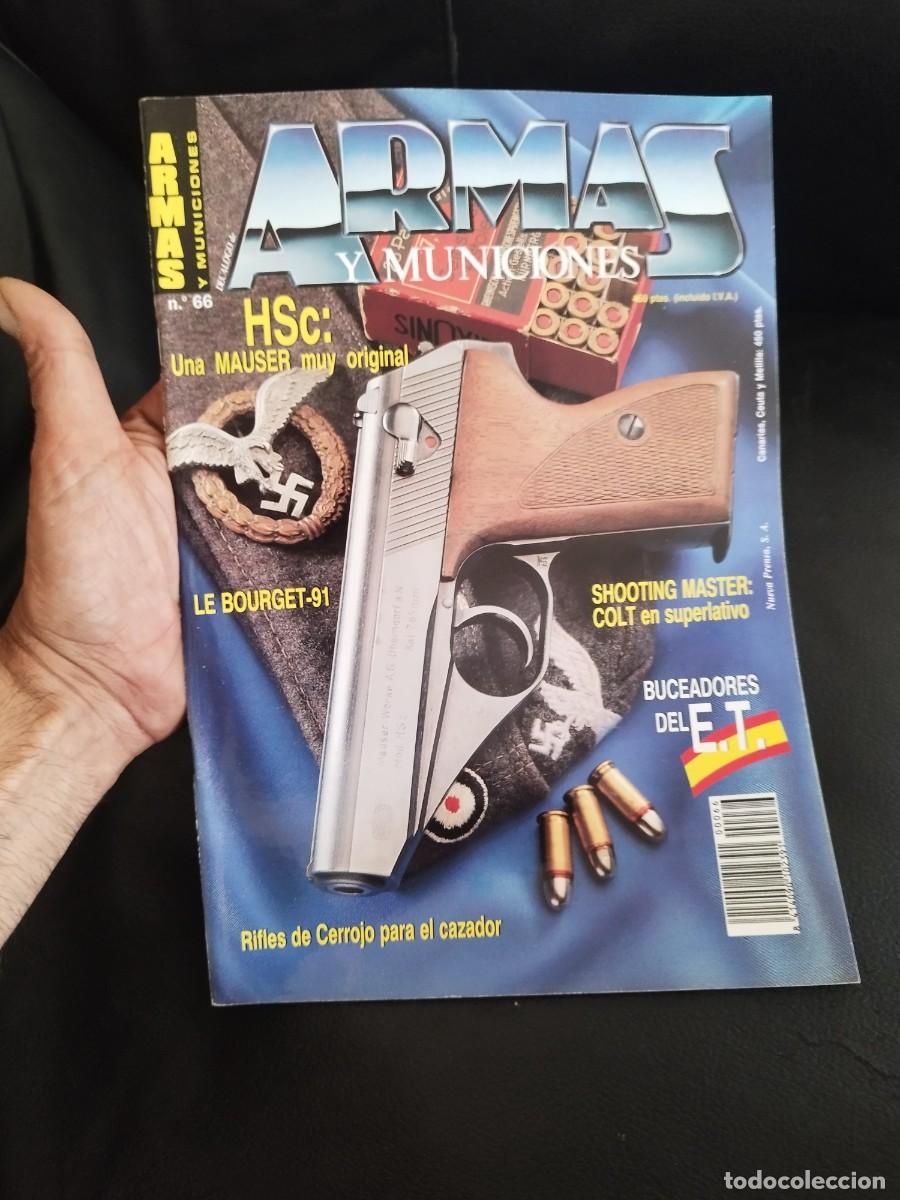Militaria: Revista dec&aacute;logo armas y municiones N&ordm; 66. Hsc: una mauser muy original.