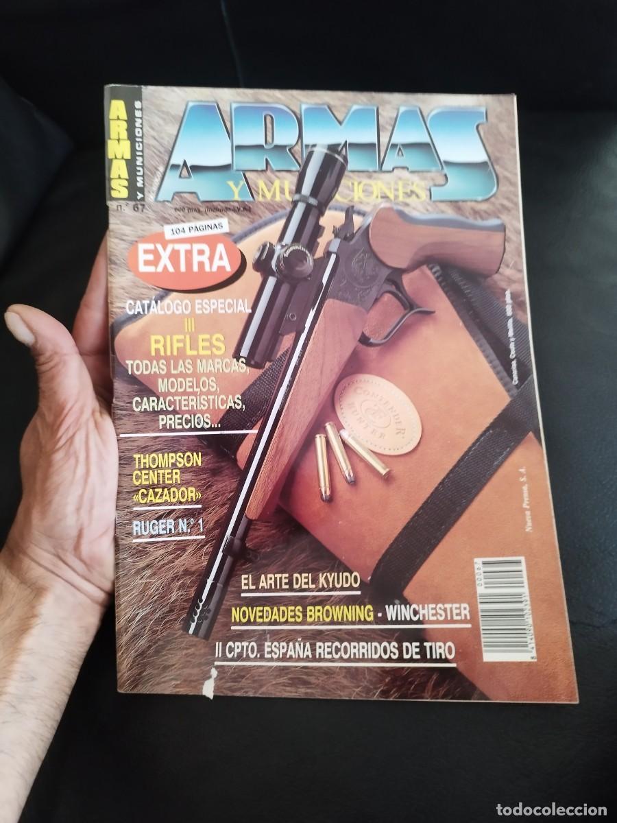 Militaria: Revista dec&aacute;logo armas y municiones N&ordm; Extra 67. Catalogo especial III Rifles.