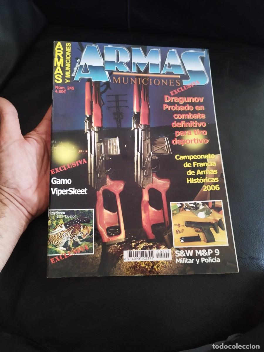 Militaria: Revista dec&aacute;logo armas y municiones N&ordm; 245 Gamo ViperSkeet. Campeonato francia armas hist&oacute;ricas 2006