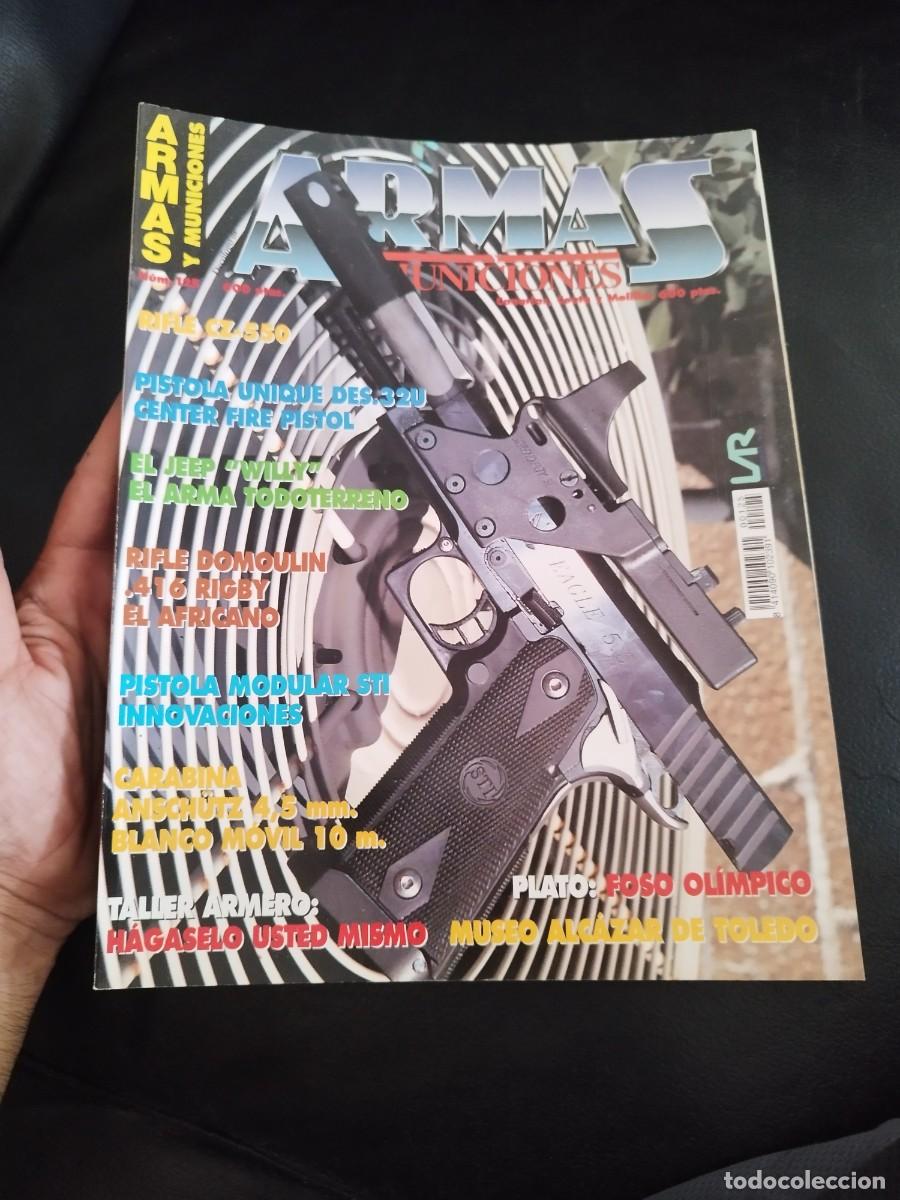 Militaria: Revista dec&aacute;logo armas y municiones N&ordm; 125. Rifle demoulin .416 rigby el africano.