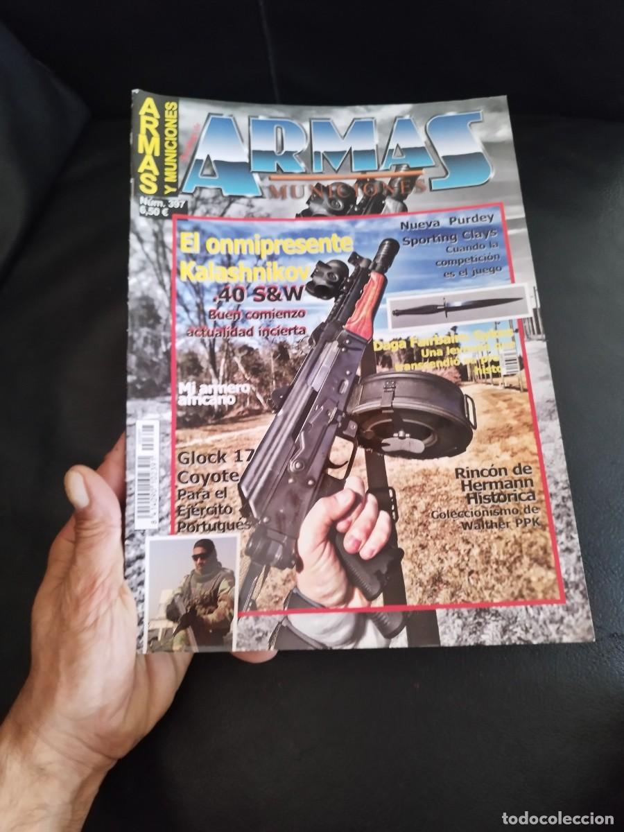 Militaria: Revista dec&aacute;logo armas y municiones N&ordm; 397. Kalashnikov .40 S&W, Glock 17, ejercito portugues.