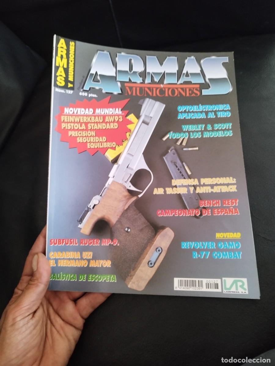 Militaria: Revista dec&aacute;logo armas y municiones N&ordm; 127. Feinwerkbau aw93, Gamo, subfusil ruger MP-9.