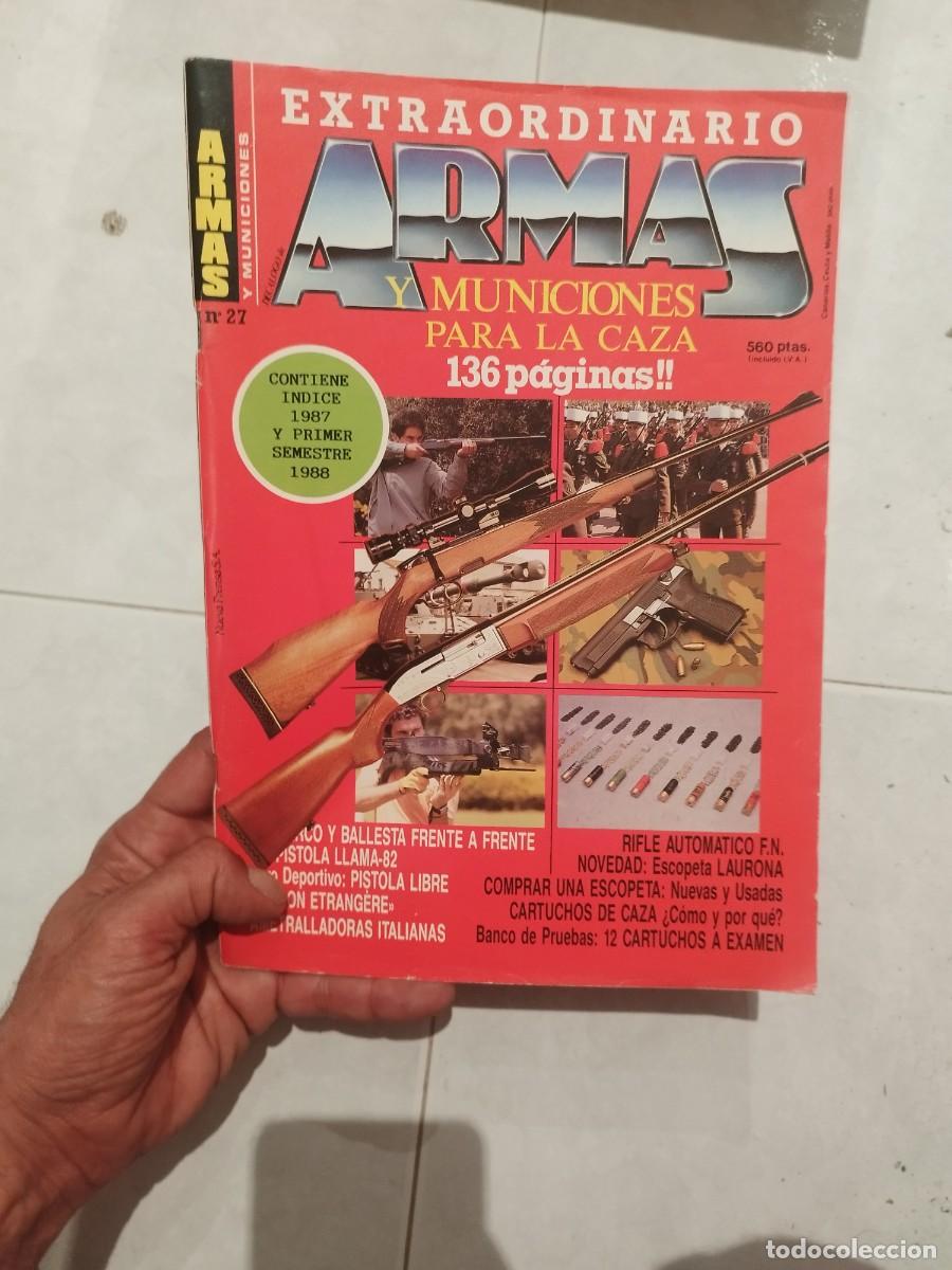 Militaria: Revista dec&aacute;logo armas y municiones N&ordm; 27. Extraordinario.