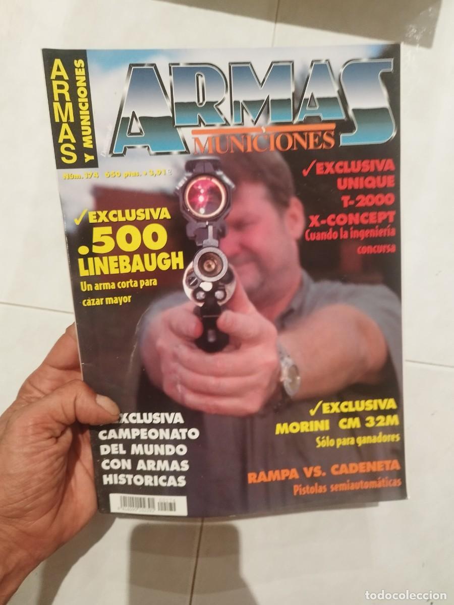Militaria: Revista dec&aacute;logo armas y municiones N&ordm; 174. 500 Linebaugh para caza mayor y la pistola Morini CM 32M