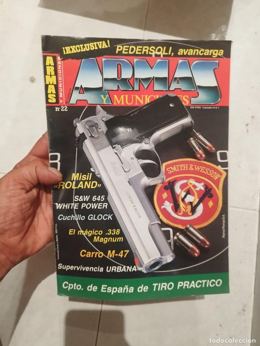 Militaria: Revista dec&aacute;logo armas y municiones N&ordm; 22. pistola Smith & Wesson 645, fabricada en acero inoxidable