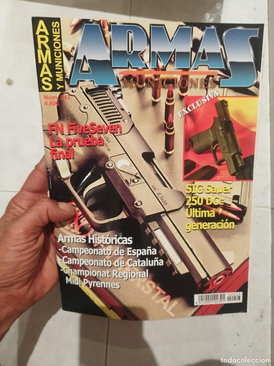 Militaria: Revista dec&aacute;logo armas y municiones N&ordm; 24. Pistolas FN Five-seveN y la SIG Sauer 250.