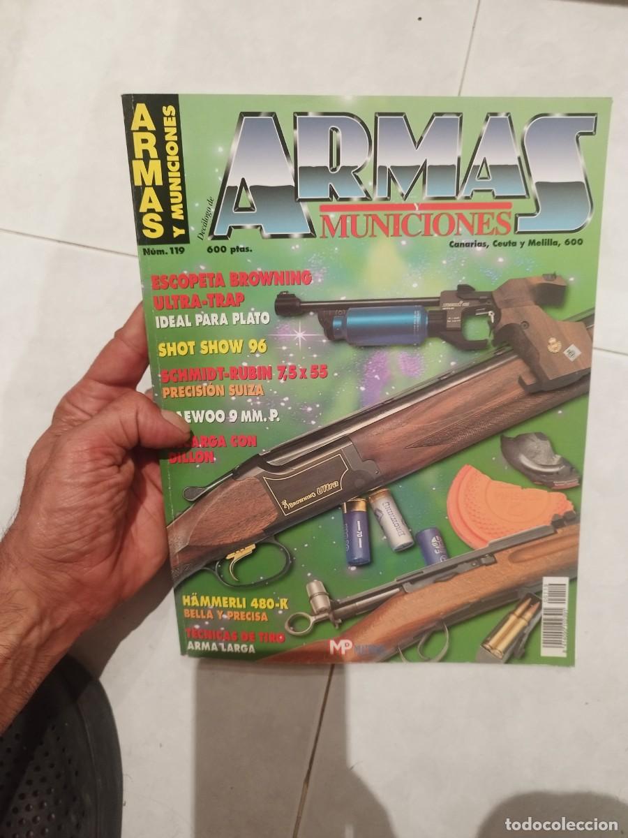 Militaria: Revista dec&aacute;logo armas y municiones N&ordm; 119. escopeta Browning Ultra-Trap, para tiro al plato.