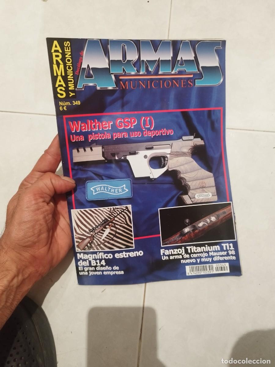 Militaria: Revista dec&aacute;logo armas y municiones N&ordm; 349. Walther GSP dise&ntilde;ada para tiro deportivo ol&iacute;mpico.