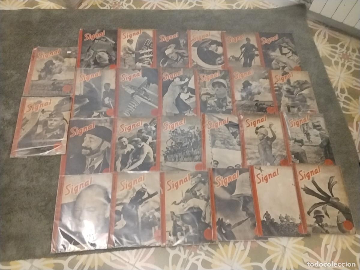 Militaria: 26 NUMEROS REVISTA SIGNAL A&Ntilde;OS 1941-1942-1943 2 GUERRA MUNDIAL ALEMANIA REICH