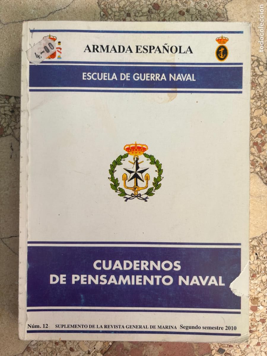 Militaria: SUPLEMENTO DE LA REVISTA GENERAL DE LA MARINA N&ordm; 12. A&Ntilde;O 2010. VERTIDOS INCONTROLADOS EN EL MAR.