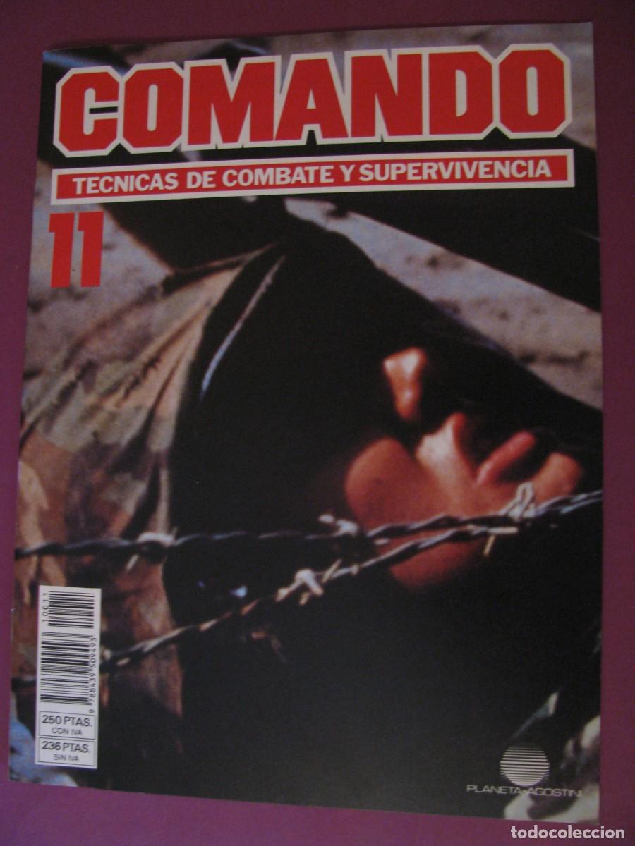 Militaria: COMANDO, T&Eacute;CNICAS DE COMBATE Y SUPERVIVENCIA. 1988. PLANETA AGOSTINI. FASCICULO N&ordm; 11