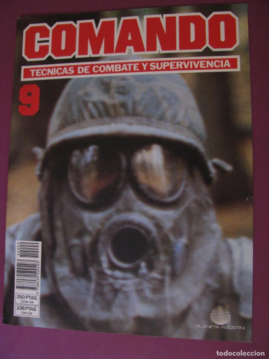 Militaria: COMANDO, T&Eacute;CNICAS DE COMBATE Y SUPERVIVENCIA. 1988. PLANETA AGOSTINI. FASCICULO N&ordm; 9
