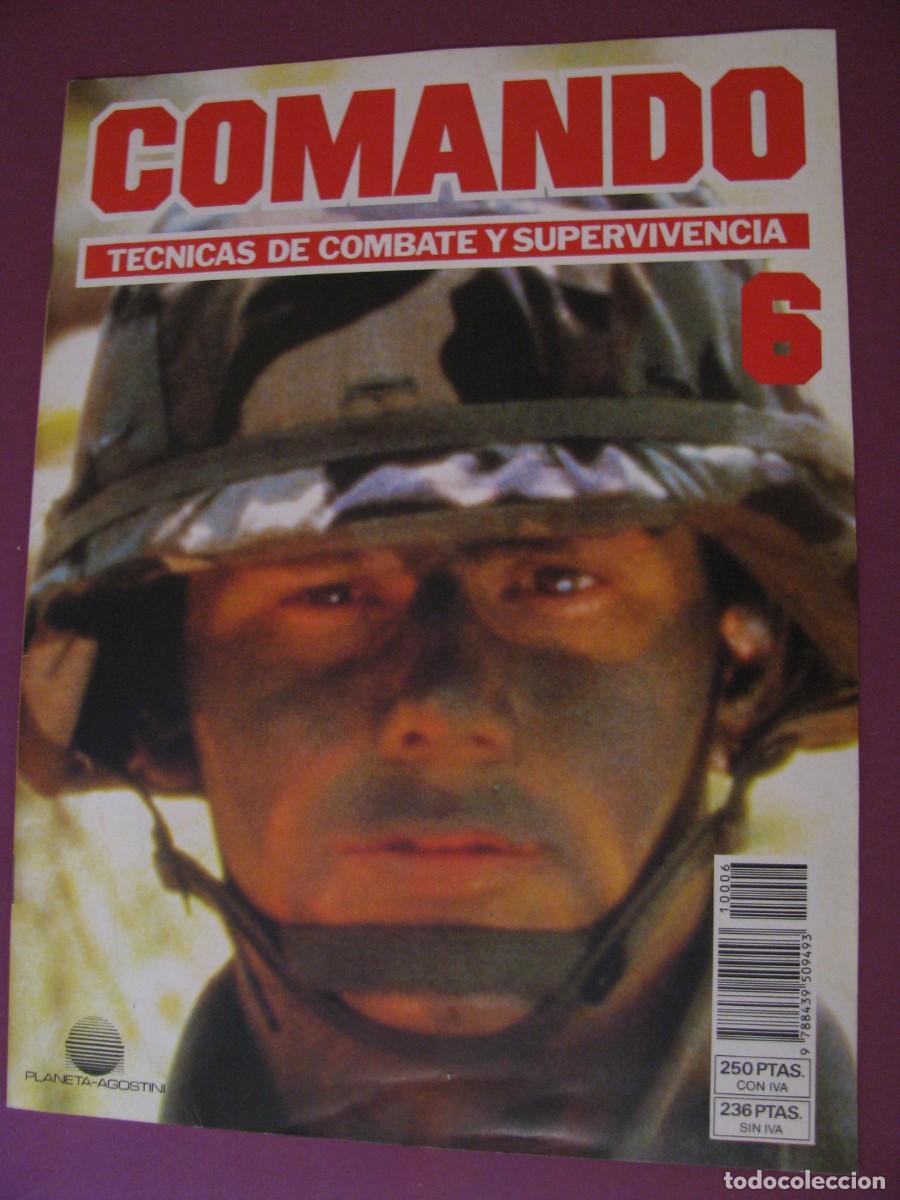 Militaria: COMANDO, T&Eacute;CNICAS DE COMBATE Y SUPERVIVENCIA. 1988. PLANETA AGOSTINI. FASCICULO N&ordm; 6