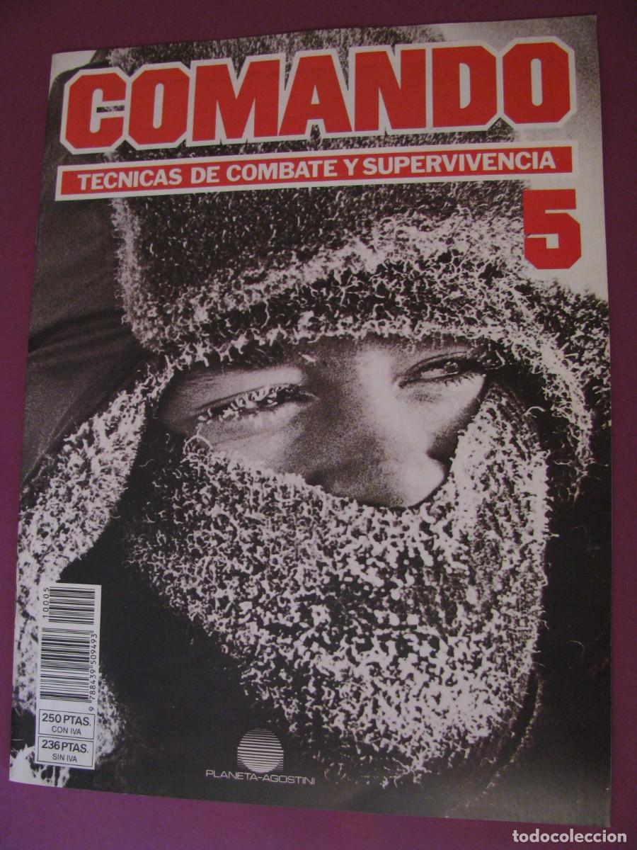 Militaria: COMANDO, T&Eacute;CNICAS DE COMBATE Y SUPERVIVENCIA. 1988. PLANETA AGOSTINI. FASCICULO N&ordm; 5