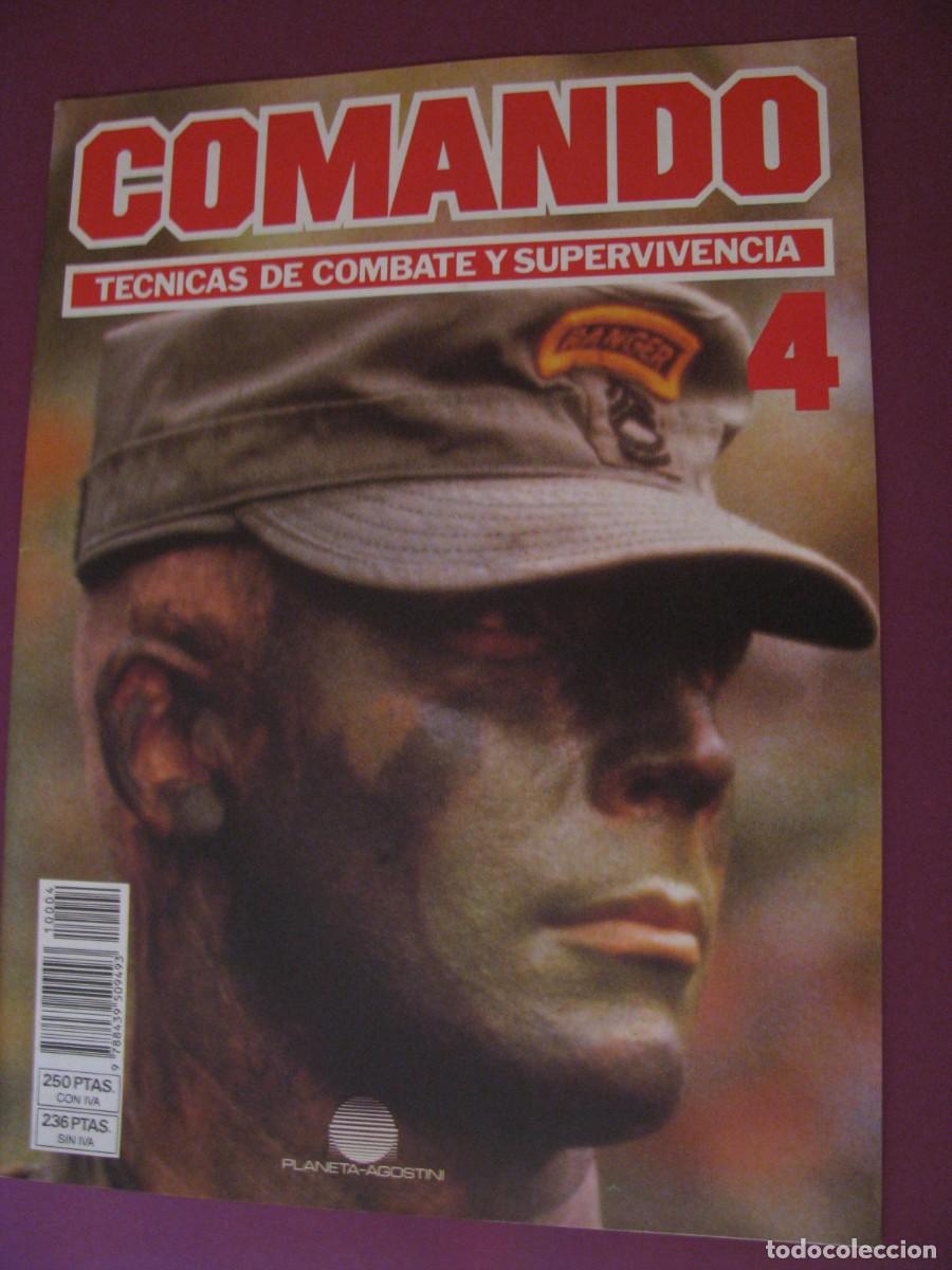 Militaria: COMANDO, T&Eacute;CNICAS DE COMBATE Y SUPERVIVENCIA. 1988. PLANETA AGOSTINI. FASCICULO N&ordm; 4