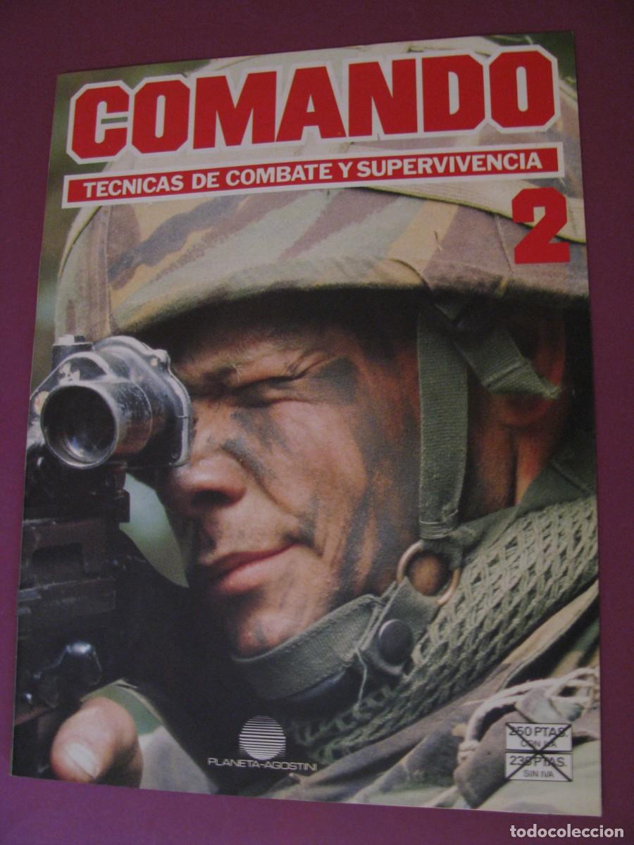 Militaria: COMANDO, T&Eacute;CNICAS DE COMBATE Y SUPERVIVENCIA. 1988. PLANETA AGOSTINI. FASCICULO N&ordm; 2