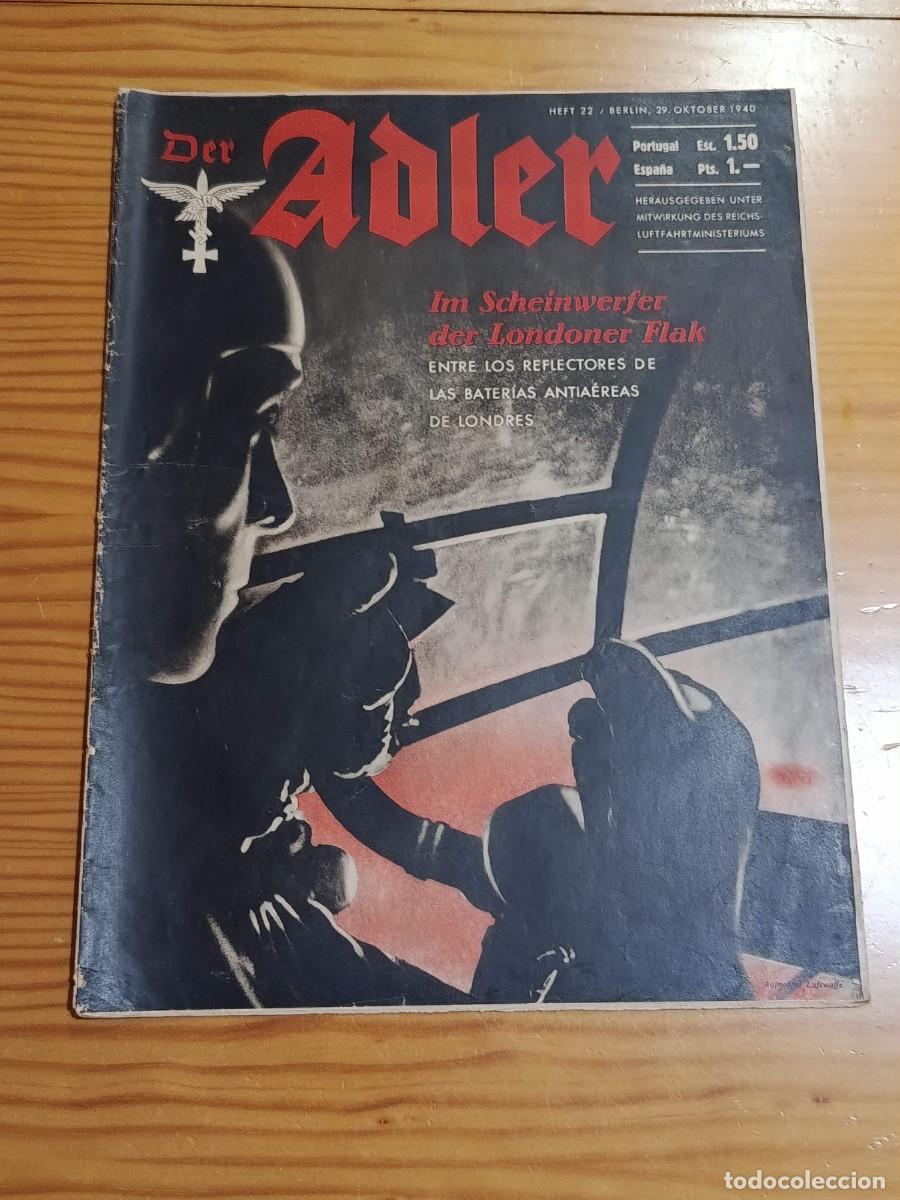 Militaria: Revista Der Adler Octubre 1940
