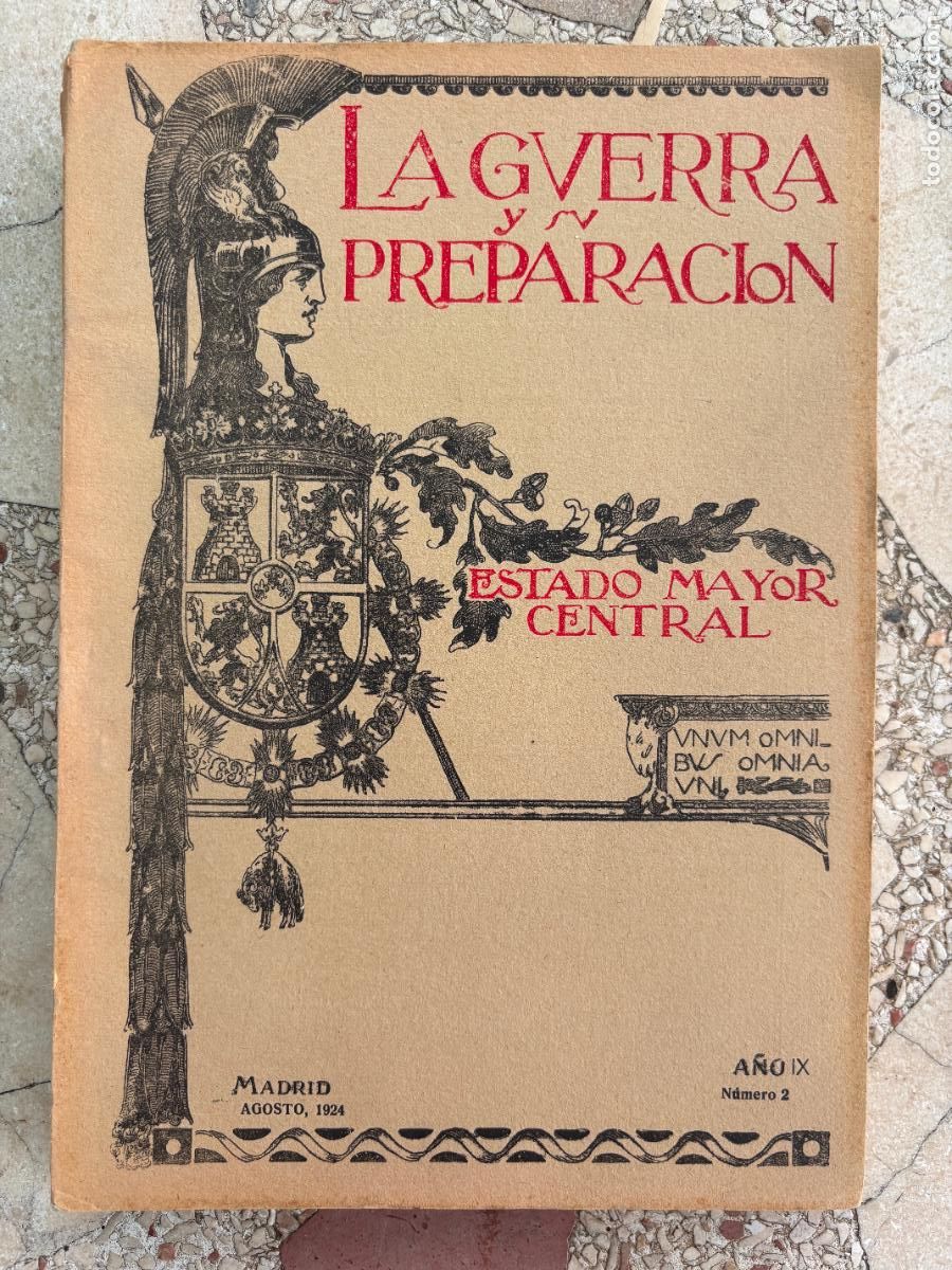 Militaria: LA GUERRA Y SU PREPARACI&Oacute;N N&ordm; 2 A&Ntilde;O 1924. LA GUERRA QU&Iacute;MICA. CENTROS CIVILES DE ENSE&Ntilde;ANZA.