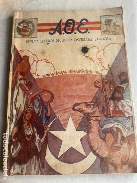 Militaria: Africa Occidental Espa&ntilde;ola. Revista Ilustrada. N&ordm; 3. 1945.