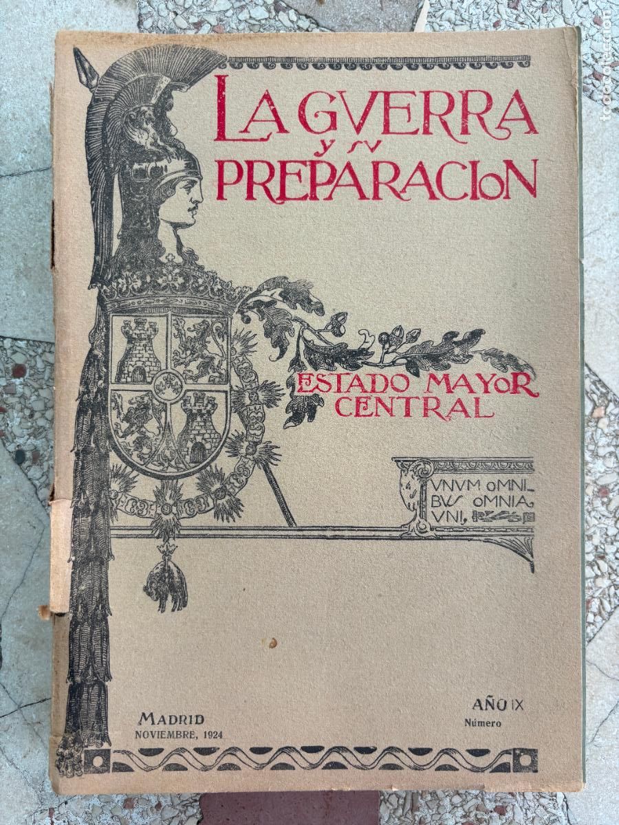 Militaria: LA GUERRA Y SU PREPARACI&Oacute;N N&ordm; 11 A&Ntilde;O 1924. SALUD DEL SOLDADO. ESTADO ACTUAL DE LA AVIACI&Oacute;N.