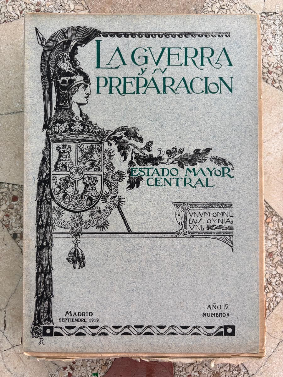 Militaria: LA GUERRA Y SU PREPARACI&Oacute;N N&ordm; 9 A&Ntilde;O 1919. BATALLAS DEFENSIVAS DE LOS RIOS SOMME Y LYS.