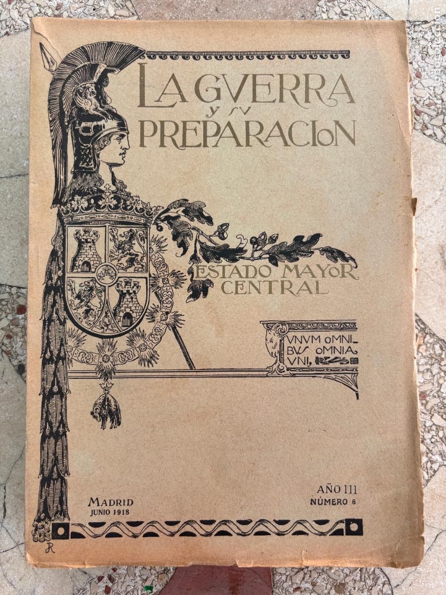 Militaria: LA GUERRA Y SU PREPARACI&Oacute;N N&ordm; 6 A&Ntilde;O 1918. AEROESTACI&Oacute;N DEL EJ&Eacute;RCITO FRANC&Eacute;S. ESTADO MAYOR DE BRASIL.