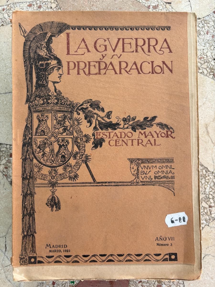 Militaria: LA GUERRA Y SU PREPARACI&Oacute;N N&ordm; 3 A&Ntilde;O 1923. ARTILLER&Iacute;A DE COSTA. MANIOBRAS EN BITCHE.