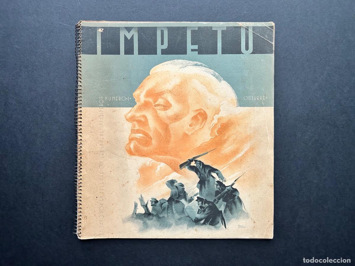 Militaria: IMPETU N&ordm; 1. BARCELONA. OCTUBRE 1938. GUERRA CIVIL. BANDO REPUBLICANO. MUY ESCASO