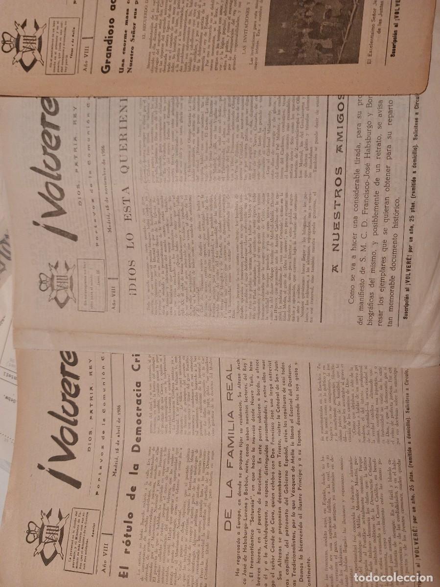 Militaria: Carlismo periodico Volver&eacute; portavoz de comunicaci&oacute;n Carlista