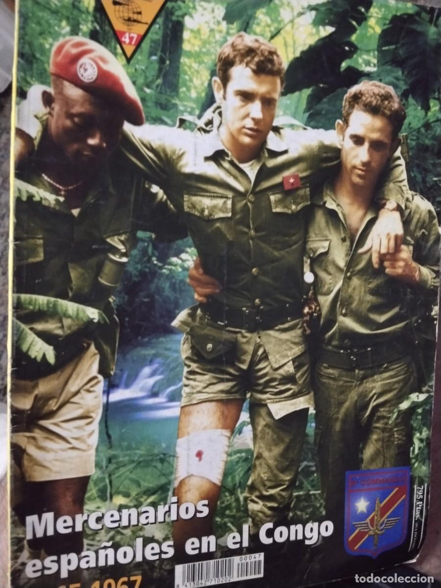 Militaria: Revista DEFENSA extra mercenarios espa&ntilde;oles en el congo 1965-67 marzo 1977