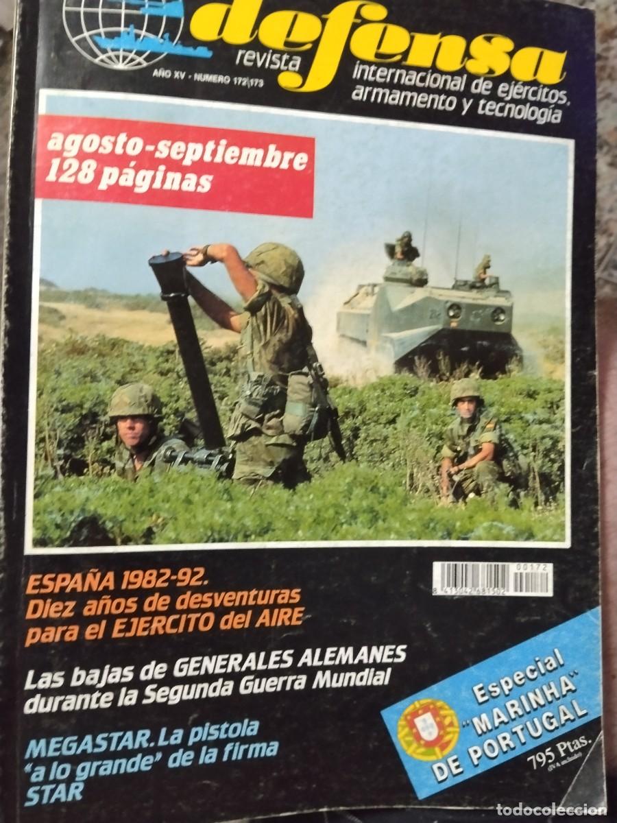 Militaria: Revista DEFENSA n. 172/173 a septiembre 1992 especial marina Portugal