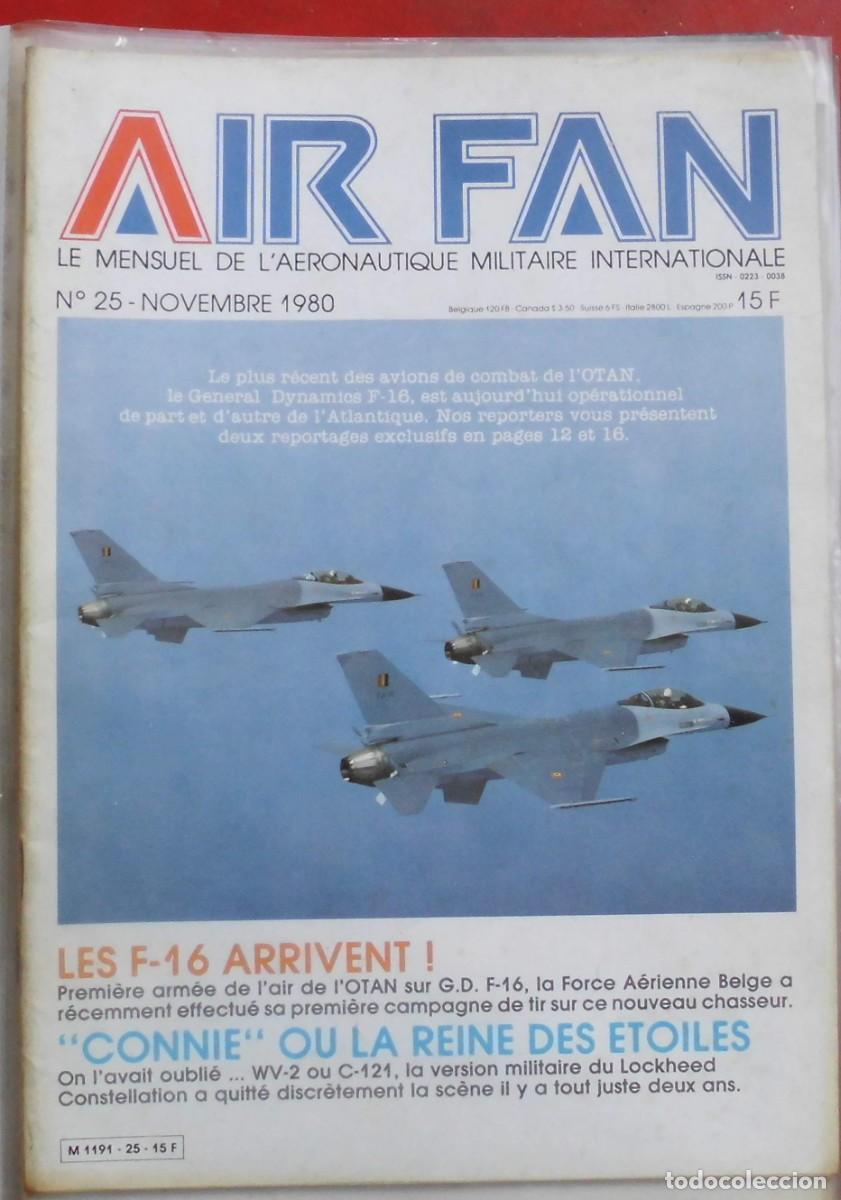 Militaria: AIR FAN A&Ntilde;O 1980 N&ordm; 25 NOVIEMBRE