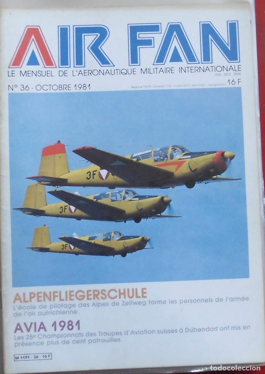Militaria: AIR FAN A&Ntilde;O 1981 N&ordm; 36 OCTUBRE
