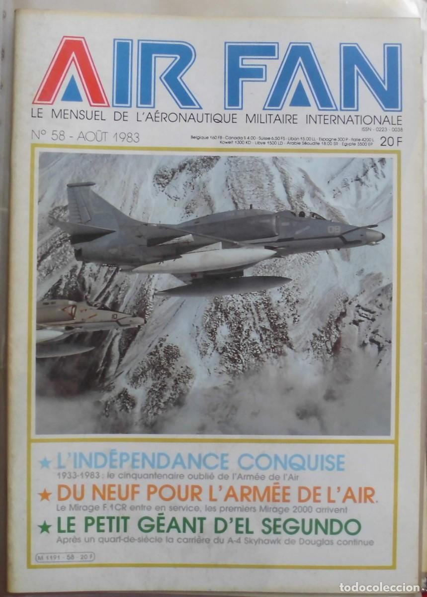 Militaria: AIR FAN A&Ntilde;O 1983 N&ordm; 58 AGOSTO