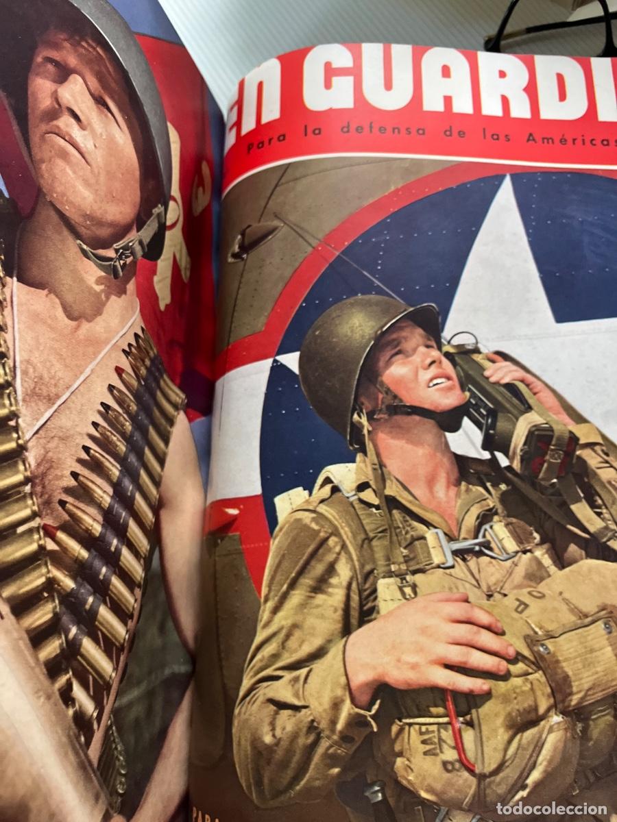 Militaria: En Guardia- revista de propaganda de EEUU -Segunda Guerra Mundial 1930-1945 - encuadernados