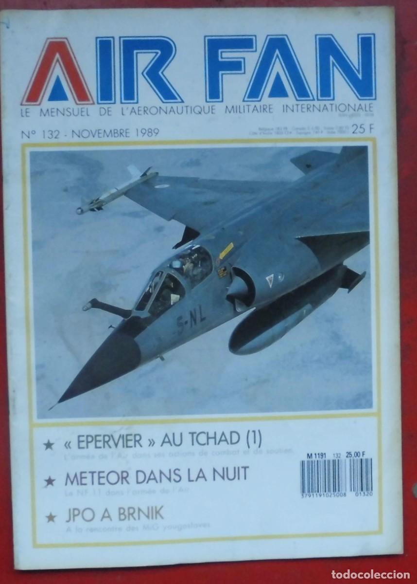 Militaria: AIR FAN A&Ntilde;O 1989 N&ordm; 132 NOVIEMBRE