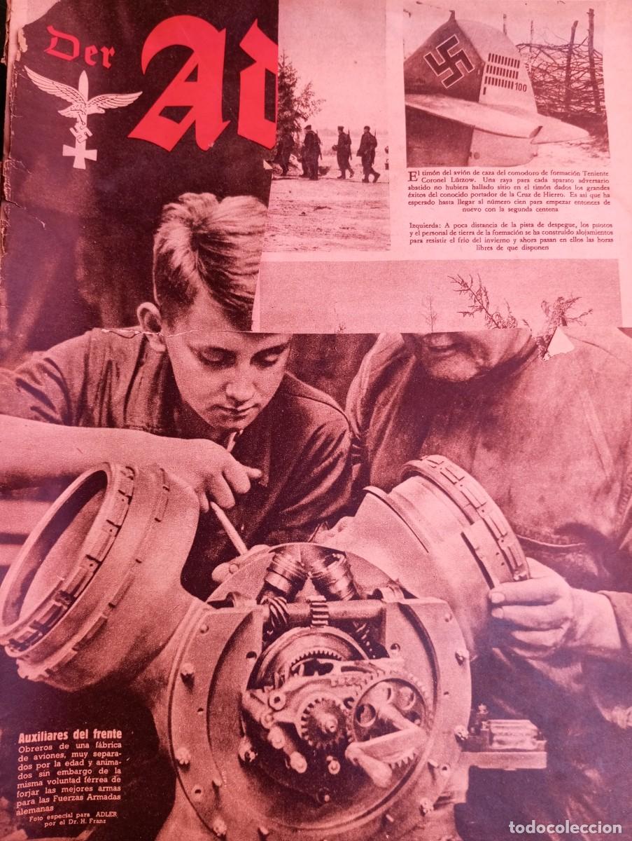 Militaria: REVISTA DER ADLER, VER FOTOS